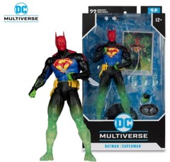 McFarlane DC Multiverse Batman – Batman/Superman Fusion (Platinum Chase Edition)