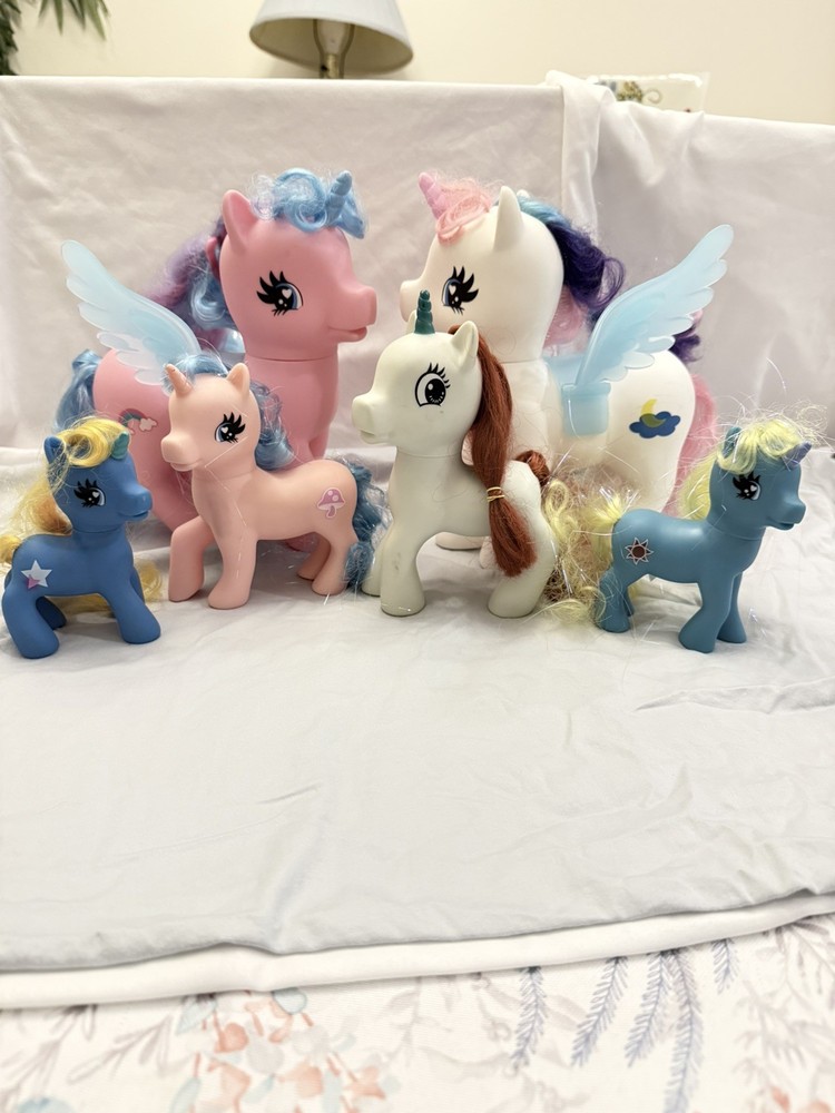 My Little Pony 2016 Lot Of 14Hasbro Brushable Ponies Assorted sizes & colors