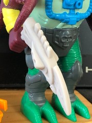 Complete Transformers G1 Pretender Octopunch Resin Reproduction Accessory Lot