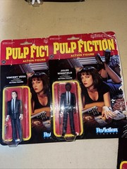 Pulp Fiction Action Figures Complete Set Of 8 Factory Sealed New READ
