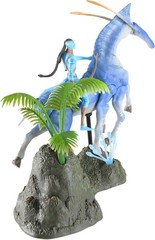 New Avatar World of Pandora Deluxe Action Set Tsu-Tey Direhorse Figures NIB
