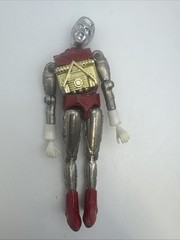 Vintage Mego Micronauts Galactic Warrior, Red, Complete