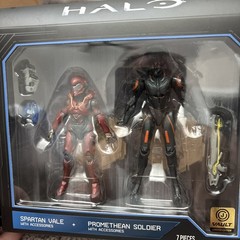 HALO Spartan Vale vs. Promethean Soldier – Jazwares Vault 2-Pack