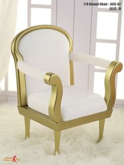 ACG-42 1/6 Round Chair Palace Sofa Furniture Scene Model Accessory