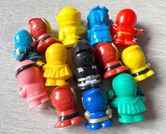 Power Rangers Legends Mini Figure Lot Set Bandai Japan Cake Topper Size Toy Rare