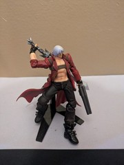 Revoltech Yamaguchi Dante Action Figure No.003 Devil May Cry 3 Kaiyodo Revolmini