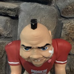 1986 HG Toys Pigskin 15in Football Plastic Articulated Figure