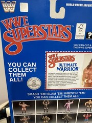Mattel LJN WWE Superstars ULTIMATE WARRIOR Black Card Chase Target exclusive new