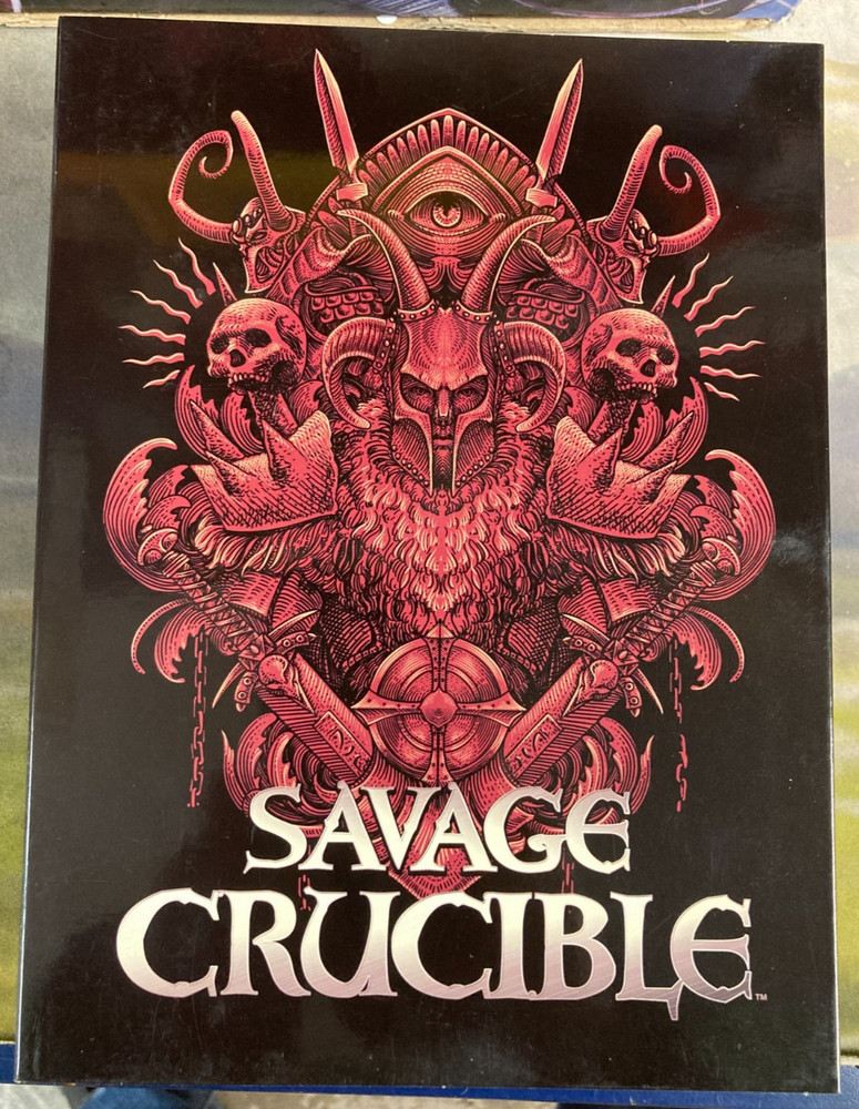 SAVAGE CRUCIBLE Harvinger Studios 7” Who-Man Action Figure Wave 2 SEALED