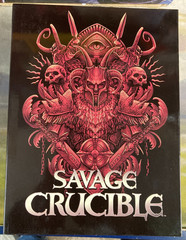 SAVAGE CRUCIBLE Harvinger Studios 7” Who-Man Action Figure Wave 2 SEALED