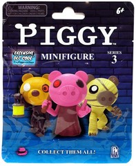 Series 3 Piggy 3-Inch Mini figure Pack [1 RANDOM Figure & DLC Code!]