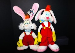 Disney’s Who Framed Roger Rabbit 35+ New & VTG 80’s Rare Figures, Plush & Pins