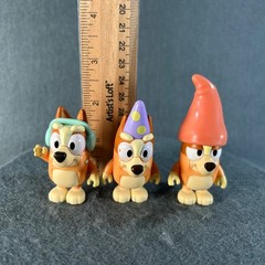 Bluey Bingo 2 Inch Action Figure Lot Ludo Moose Entertainment