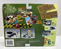F4 The Crocodile Hunter Scuba Diving Steve Irwin w/Tiger Shark MOC N2 Toys 2000