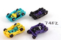 Transformers G1 Micromasters Sports Car Patrol 100% Complete 1989 Vintage