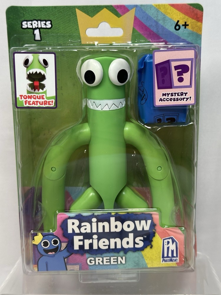 Rainbow Friends 13cm Action Figure Green New In The Package