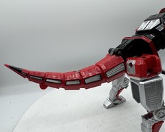 Power Rangers Dino Fury Hasbro T-Rex Champion Zord Action Figure Toy Red Silver