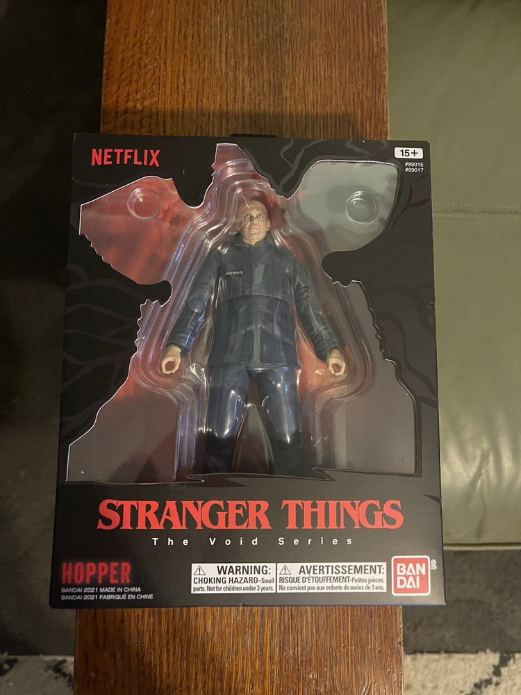 Bandai Stranger Things The Void Series Hopper Action Figure 15+ Years