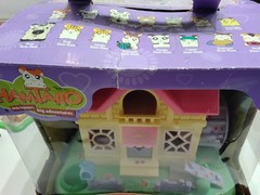 Hamtaro Ham-Ham House Playset w/ Box + Bijous Room, Extra Figures & Accessories