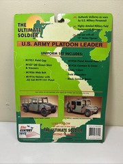1997 The Ultimate Soldier U.S. ARMY Platoon Leader Uniform Weapon Accessory Set