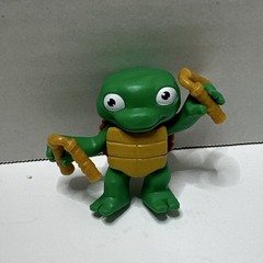 Just Play TMNT Michelangelo Turtle Action Figure w/ Nunchucks, 2023