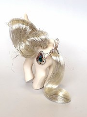 BVS My Little Pony PRINCESS TIFFANY & FREIDNLY Hat Wand Bushwoolie Vintage G1