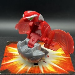 Red Pyrus Mechtanium Surge Titanium Dragonoid 1000g Mcdonalds Bakugan