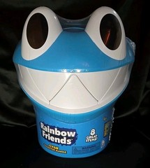 Rainbow Friends Cyan Collector Bundle Head Coin Bank Toy Set New Sealed Mystery
