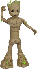 Marvel Studios I Am Groot Groove ‘N Grow Groot, 13.5-Inch Interactive Action Fig