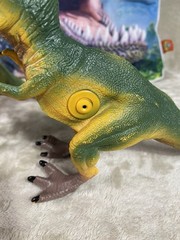 Dinosaurs Bundle 6 Figures Toys and a Pillow 1 Dinosaur With Sound
