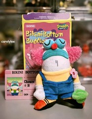 Clown-Secret Bikini Bottom Buddies Series 2 Blind Box Plush Keychain Toy Gift
