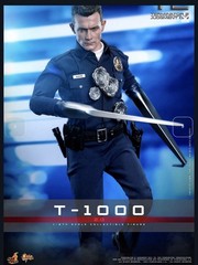 Hot Toys Mms774 1/6 Terminator 2: Judgment Day T-1000 2.0 Action Figure In Stock