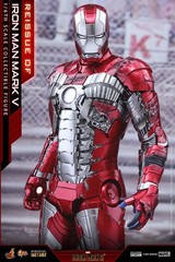 Hot Toys 1:6 Iron Man Mark V – MMS Diecast, Multicoloured