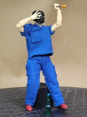 1:12 Scale Stylized Pyscho Droid Nurse Custom Figure