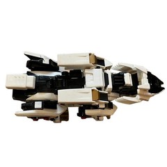 2002 Hasbro Tomy Zoids White Liger Zero Action Figure Robot Lion UNTESTED As Is