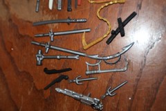 Mixed Lot Vintage Weapons TNMT LEGO Miscellaneous ??? Unknown ????