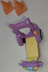 Bluey Toy Lot Cat Squad Bike with 2 Cones + 1 Bingo Figure Moose Toys