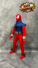 Custom 8″ Mego Scale SpiderMan Peter Parker Ben Reilly Scarlet Spider-Man & Case