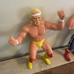 Two 1984 WWF WWE TITAN Wrestling Figures Vintage 80s Toys