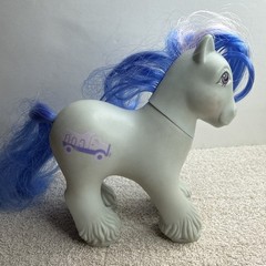 Vintage My Little Pony G1 Big Brother Ponies MLP 4 Speed Trucker 87-Description