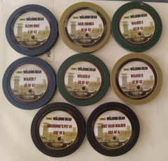 buLLS i tOy; AMC The Walking Dead Tokenz (7) **NO GLEN**
