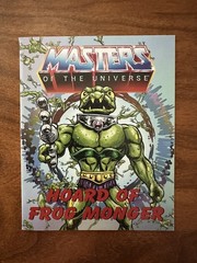 MOTU Origins Frog Monger Figure Mattel Creations Exclusive Complete He-Man