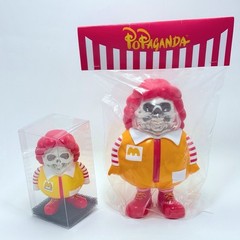 Ron English SUPER SIZED ME SSF Skeleton & MC Supersized Mini Secret Base JAPAN