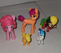 My Little Pony Lot 15 Total 1 Large (5 inch) & 14 Mini’s ( 1-2 Inches)