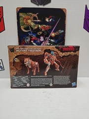 Transformers WFC Kingdom Mutant Tigatron Golden Disk Collection