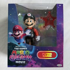 Jakks Pacific Super Mario Galaxy Movie Flying Mario Action Figure with Accessory