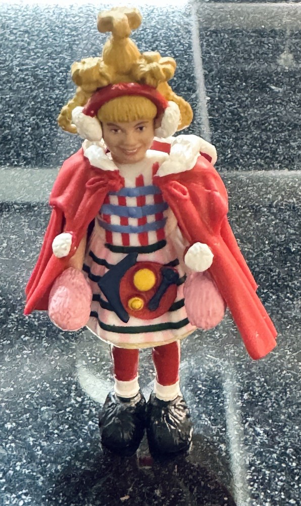 Cindy Lou Who How The Grinch Stole Christmas 3 1/4” Action Figure