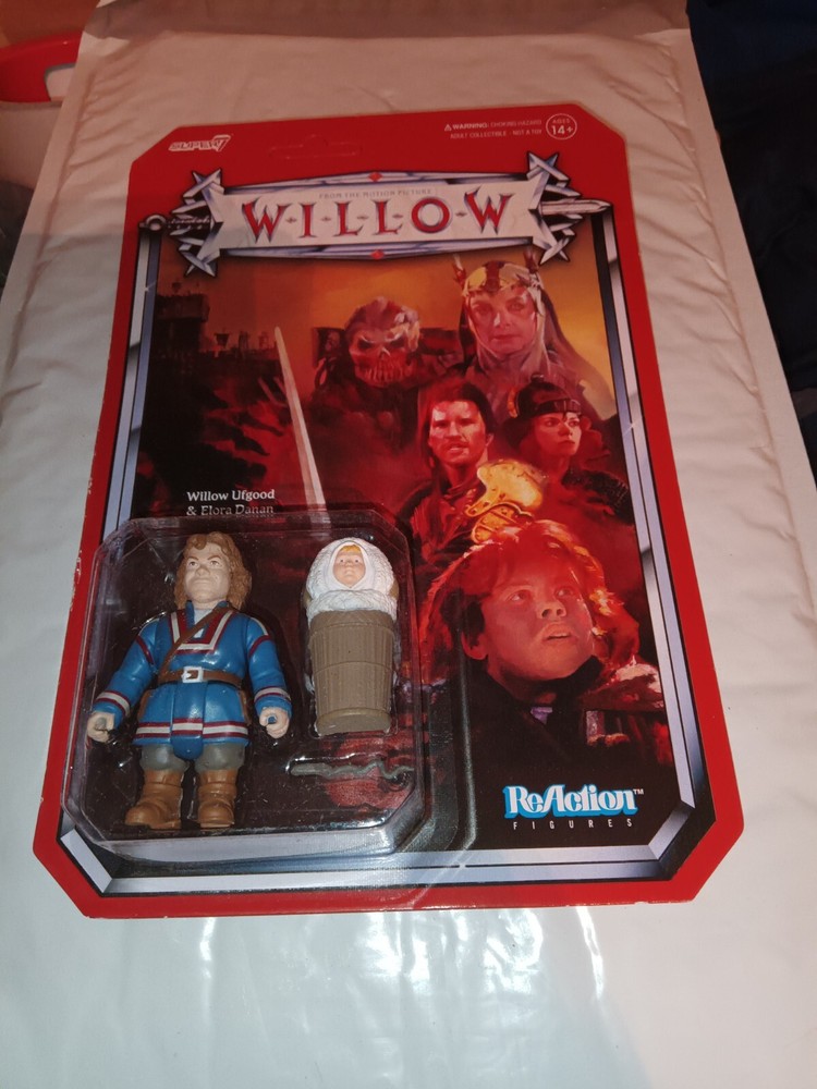 Rare New 2022 D23 Expo limited exclusive Super7 Reaction Willow 3.75″ 