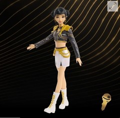 KPop Demon Hunters HUNTR/X Zoey Golden Singing Doll Mattel Netflix New Sealed