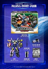 Miniforce Super Cops JUSTICE TITAN & CAPTAIN COMMANDER Police Transformer Robots